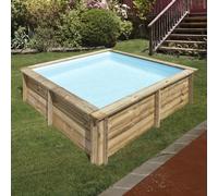 Piscine Bois modèle modèle City - 2.25m x 2.25m