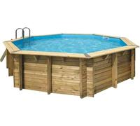 Ubbink Piscine bois Ocea 5,10 x h1,20m - Beige