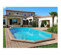 Piscine bois "" Palma 130 "" - 7.57 x 4.07 x 1.31 m