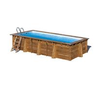 Piscine bois Papaya 5,20 x 3,20 x 1,33 m - Gré