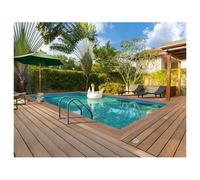Piscine bois rectangle " Panama 130 "- 6.20 x 4.10 x 1.31 m