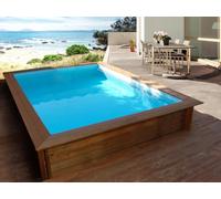 Piscine Bois Rectangle Toledo - 3.20 x 2.20 x 0.71 m