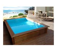 Piscine bois rectangle " Toledo "- 3.20 x 2.20 x 0.71 m