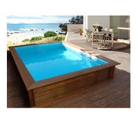 Piscine bois rectangle " Toledo "- 3.00 x 2.00 x 0.71 m
