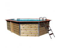 Piscine waterclip fugua 590 x 420 x 129 cm