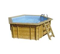 Piscine Bois Summum 3.95m Hauteur 1.17m