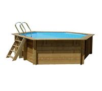 Piscine bois Vanille 2 Ø 4,00 x 1,19 m - Gré