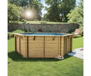 Piscine bois Vanille II 4,00 x h1,19m