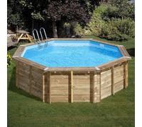 Piscine bois Violette 2 - Ø 500 x H 127 cm