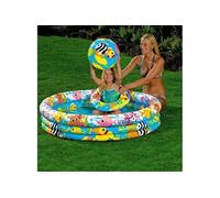 Piscine + bouée + ballon thème poisson