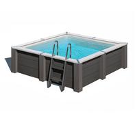 Piscine composite Avant-Garde carrée 3,15 x 3,15 x 0,96 m - Gré