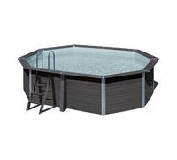Piscine composite Avant-Garde ovale 5,24 x 3,86 x 1,24 m - Gré