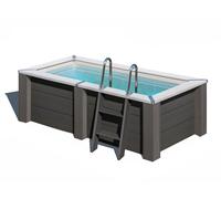 Piscine composite Avant-Garde rectangulaire 3,15 x 1,75 x 0,96 m - Gré