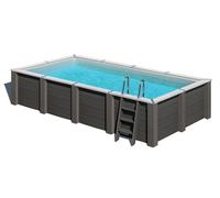 Piscine composite Avant-Garde rectangulaire 5,95 x 3,15 x 1,26 m - Gré
