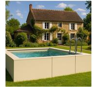Piscine container en kit ARTEMISIA + Revêtement extréieur Sable