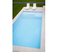 Piscine coque BYZANCE 10 : 10.20 x 4.20 x 1.50m + ECO pièces à sceller sans filtration