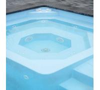 Piscine coque MENPHIS 2 : 8.70 x 4.20 x 1.50 m - FLASH DEAL Filtration en kit