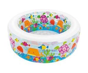 Piscine D152x56cm barrière de corail fond gonflable G