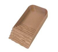 Piscine d'alimentation pour Reptiles carrés - Bac à Eau de Tortue avec Rampe | de Multi-Amphibiens, Aliments pour Tortues et récipients d'eau, Accessoire d'habitat