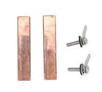 Piscine de baignade Electrodes de cuivre 2 Pack | Faible consommation d'électricité pour Une ionisation Efficace | Remplacement Compatible pour la Chambre d'ionizer/Spa/Bain à