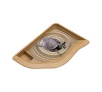 Piscine de baignade Reptile Grande Coque de Piscine de Paysage - Plat de Reptile pour Aquarium Terrarium | Vole-Bain pour Le de Serpent à Tortue Dragon Barbu | Accessoires Pours Animaux de comp