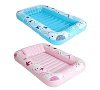 Piscine de Bronzage Gonflable, Offre Un Bain de Soleil Confortable, 185 x 115 x 25 cm, Flotteur de Radeau, Salon de Bronzage, Porte-gobelet intégré, pour Adultes, Couples, familles, lac de Piscine