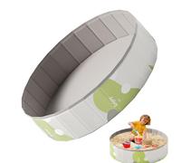 Piscine de chien générique, piscine pour animaux de compagnie pliable, baignoire non pompage PVC Play Ground Backyard Patio de camping intérieur