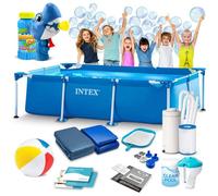 Piscine de jardin à cadre - Intex - 300x200x75 cm - Ensemble 16en1 - Pompe filtrante incluse