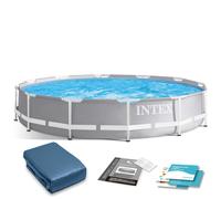 Piscine de jardin avec cadre prismatique 366 x 76 cm 6in1 INTEX 26710