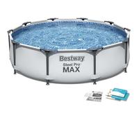 Piscine de jardin avec structure métallique 305 x 76 cm 4in1 Bestway 56406