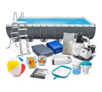 Piscine de jardin tubulaire 732 x 366 x 132 cm 18-en-1 INTEX 26364