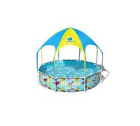 Bestway Piscine tubulaire 56432 Bleu 244 x 244 x 51 cm 1680 L