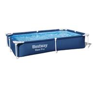 Piscine Démontable - Bestway - Steel Pro - 221x150x43 cm - 1.200 Litres - Bleu foncé/clair