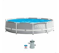Piscine Démontable Intex Prism Frame 305 x 76 cm 4485 L Ronde