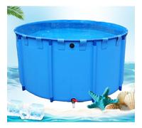 Piscine d'été familiale avec robinet, réservoir circulaire en plastique, cadre ultra profond, capacité de 1060 L, parfaite pour la natation et la relaxation des adultes