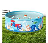 Piscine Eau | Piscine de Jardin - Baignoire Ronde Portable en PVC Épais pour Adultes et Jardin Divertissement pour toute la Famille