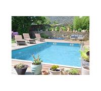 Piscine en bois Braga - 815 x 420 x H 146 cm