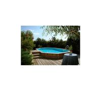 Piscine Azura - 355 x 550 x H120 cm - Liner Beige