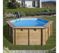 Piscine bois Sunbay Vanille II Ø400 x H 119 cm - Version 2021