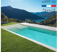 Piscine en coque Mégèves de 7.10X3.00X1.50M + Filtration en kit