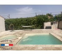 Piscine en coque VAL THORENS de 4.00X3.50X1.50M + Filtration avec bio filtre