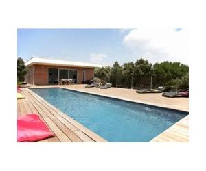 Piscine en kit béton 11 x 3 m Couloir de nage