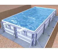Piscine en kit Infinit eau by gardipool 7 x 3 x 1.39 m