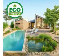 Piscine en kit polystyrène écologique PREMIUM : 6 x 3 m