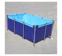 Piscine en toile PVC durable pour la vie aquatique, design résistant aux intempéries pour koi et tortues, utilisation polyvalente en intérieur/extérieur