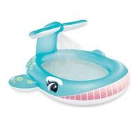 Piscine enfant fontaine baleine Intex Bleu G