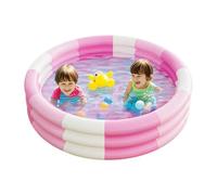 Piscine Enfant Gonflable Ronde, 145x25cm Pataugeoire Bebe, Petite Piscine Gonflable Bebe, Jouets Aquatiques Extérieur Été, pour Jeux d'eau Familiaux Idéal Maison Jardin Camping