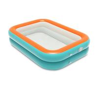 Piscine Enfant Jiahuade, Piscine Gonflable Carrée, Pataugeoire Bébé, Extérieur Été, Pataugeoire Famille, Gonflable Jouets Aquatiques pour Enfants Intérieur et Extérieur