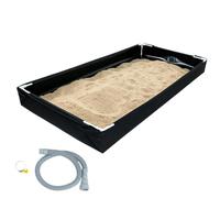 Piscine Enfant Pliable, pataugeoire Portable pour & Chiens Drain