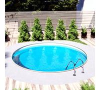 Piscine enterrée en kit en acier circulaire SKYSAND 350-h.120cm-EASY - Versione EASY